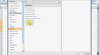 Kalender i Excel  Find kalender i regneark [upl. by Aicenat]