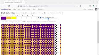 Handweavingnet Color Gradient Editor [upl. by Refinnej872]
