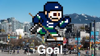 Vancouver Canucks goal horn 2024 8 Bit [upl. by Sullecram478]