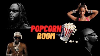 POPCORN ROOM EPISODE 1 SHATTA WALE GHANA NIGERIA BURNA BOY TYLA RICKY RICK FOREIGNERS [upl. by Labotsirc108]