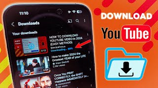 How to Download ANY YouTube Video on iPhoneAndroidPCMac Offline  2024 [upl. by Asiuol945]