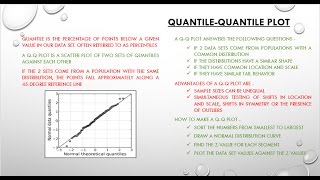 25 QuantileQuantile Plot [upl. by Adnalue]