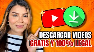 CÓMO DESCARGAR VIDEOS DE YOUTUBE GRATIS 2024 [upl. by Yaya]