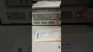 Contrec 414D10A Batch Controller repairandmaintenance [upl. by Enytsirhc535]