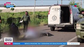 Enfrentamientos en autopista a Mazatlán dejan 21 muertos  Noticias con Crystal Mendivil [upl. by Akemahs609]