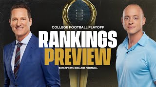 College Football Playoff Rankings PREVIEW Which teams are worthy of a playoff berth [upl. by Radmilla]