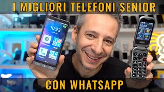 SMARTPHONE PER ANZIANI con WHATSAPP Recensione SAIET LINK 4 e STS600 [upl. by Dara]