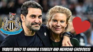 Amanda Staveley  Mehrdad Ghodoussi BEST MOMENTS AND HIGHLIGHTS AT NEWCASTLE UNITED [upl. by Callista]