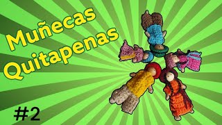 Crochet Muñecas pequeñas Te va a encantar hacer tus propias QUITAPENASte enseño paso a paso 👏👌🔔🥰 [upl. by Radack]