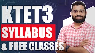 KTET Category 3 Syllabus and Free Classes [upl. by Perkin]