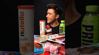 Can I get CANDY  MrBeast Chocolate amp Nutella amp Prime [upl. by Louanna]