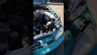 BOOSTED CIVIC 😮 boosted honda civic boost 1320 racecar fyp cars ytshorts dragracing jdm [upl. by Stillmann]