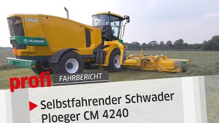 Schwebender Schwader Ploeger CM4240  profi Fahrbericht [upl. by Lavicrep]