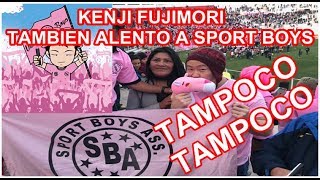 TAMPOCO TAMPOCO KENJI FUJIMORI CELEBRÓ CON LOS JUGADORES DE SPORT BOYST [upl. by Akli245]