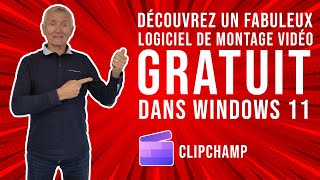 Découvrez Clipchamp un logiciel de montage vidéo gratuit pour Windows 11 [upl. by Atteynek]