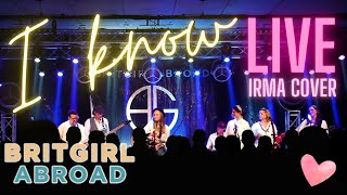 I Know Irma Cover by Britgirl Abroad  Live in Germany [upl. by Lucy]