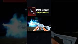 M416 Glacier 😱 Aspect Emote [upl. by Llebana]