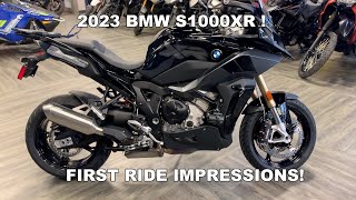 2023 BMW S1000XR First Ride Impressions [upl. by Branen188]