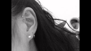 Discussion On Piercings Update Tragus Piercing and Double Forward Helix [upl. by Aisyla]