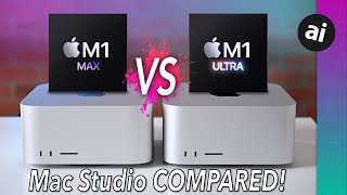 Mac Studio M1 Ultra VS M1 Max Performance Benchmarks amp Hardware Differences [upl. by Yecad]