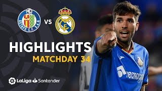 Highlights Getafe CF vs Real Madrid 00 [upl. by Selrhc]