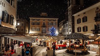 Il Marcù da Natal illumina Poschiavo durante le festività [upl. by Koenraad185]