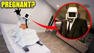 I CAUGHT CAMERA MAN GIVING BIRTH IN REAL LIFE PREGNANT SKIBIDI MOVIE [upl. by Helbonia]