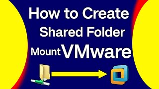 How To Create Shared Folder Windows 10  Mount VMware  Step By Step  Hindi [upl. by Ettenotna]