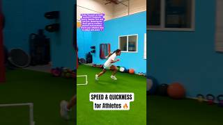 SPEED amp QUICKNESS For Athletes Athlete Speed Training shorts [upl. by Conchita913]