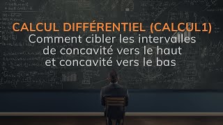 Comment cibler les intervalles de concavité vers le haut et vers le bas Calcul différentiel [upl. by Balac]