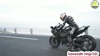 KAWASAKI NINJA H2R TOP SPEED 400KMPH WORLD RECORD [upl. by Acisej]