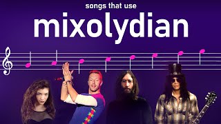 Songs that use the Mixolydian mode [upl. by Nohsar]