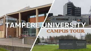 Whats Inside Tampere University  Hervanta Campus Tour  Finland [upl. by Ahsinan]