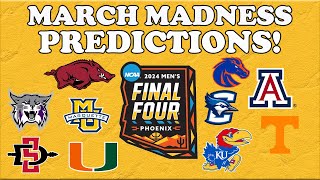 Filling Out Joe Lunardis 2024 BRACKETOLOGY FULL March Madness Predictions [upl. by Otanod306]