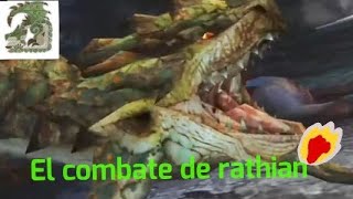 el combate de rathian en P3rd Loquendo v [upl. by Siver]