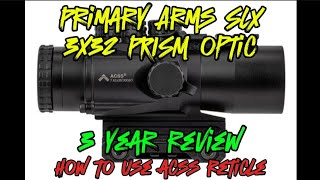 Primary Arms 3x prism scope review [upl. by Alroy]