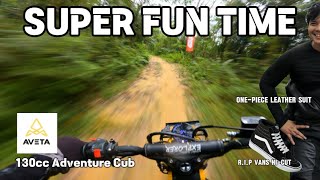 Off road  130cc Adventure Kapcai [upl. by Enenej]