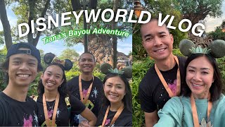 DISNEY WORLD TIANAS BAYOU ADVENTURE  The Laeno Family [upl. by Lehcear]