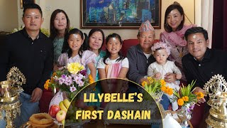 Dashain Vlog 2080 in the UK  Lilybelles First Dashain [upl. by Hallock]