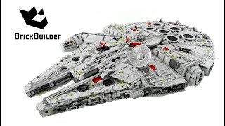 LEGO Star Wars 75313 ATAT Speed Build  Brick Builder [upl. by Netfa]