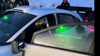 Test rallye Monte Carlo 2024Adrien FourmauxSnow Day Ford Puma Rally1 [upl. by Anaujal]