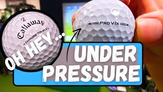 Callaway Chrome Tour X vs Titleist Pro V1X 2024 [upl. by Attikram]