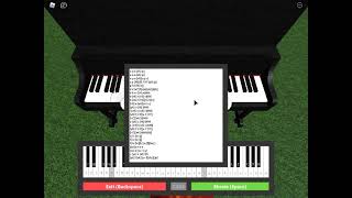 bella ciao roblox piano sheet [upl. by Nancee]