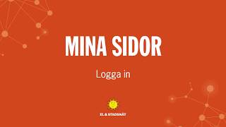 Mina sidor Logga in [upl. by Otiragram284]