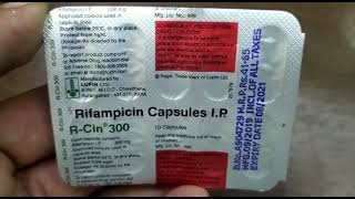 RCin 300mg Capsule  Rifampicin300mg Capsule  RCin 300mg Capsule Uses Side effects Review Hindi [upl. by Hachman]