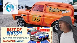 Wander About Santa Pod  Best Of British Car Show  August 2023  Vlog [upl. by Lovett249]