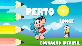 PERTO e LONGE para Educação Infantil artemundodesenho [upl. by Gregoire187]