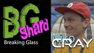 Shard  A Minute with Glass Artist Niko Cray at GlassVegas 2019 [upl. by Aneerahs]