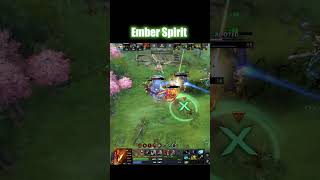 Ember Spirit Rampage in 44 Second🔥Easy 2300 Golds🔥Dota2 Rampage Dota2gameplay [upl. by Aihtnamas593]