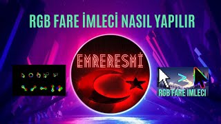 RGB FARE İMLECİ NASIL YAPILIR [upl. by Gnilsia]